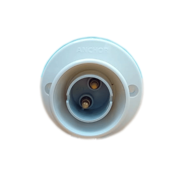 ANCHOR PENTA, Batten Holder, 6A, 240V, White, 38538 (Pack of 4)