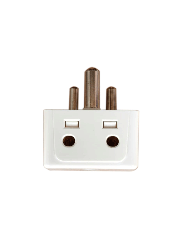 ANCHOR PENTA, 3 Pin Multi Plug, Deluxe, 6A, 240V, White, 3155 (Pack of 2)