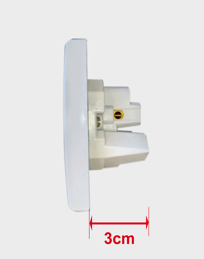 ANCHOR Penta, UNI Socket, Capton, 6A/16A, 240V, White, 39994 (Pack of 2)